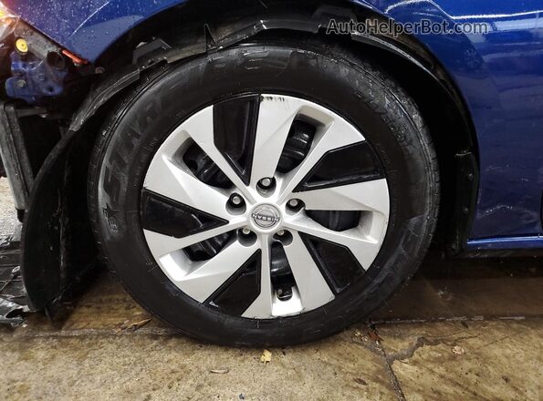 1N4BL4BVXPN338833 2023 NISSAN ALTIMA Синий Панорамный вид салона 360°