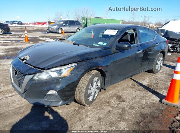 1N4BL4BW2LC256609 2020 NISSAN ALTIMA Черный Передняя левая четверть