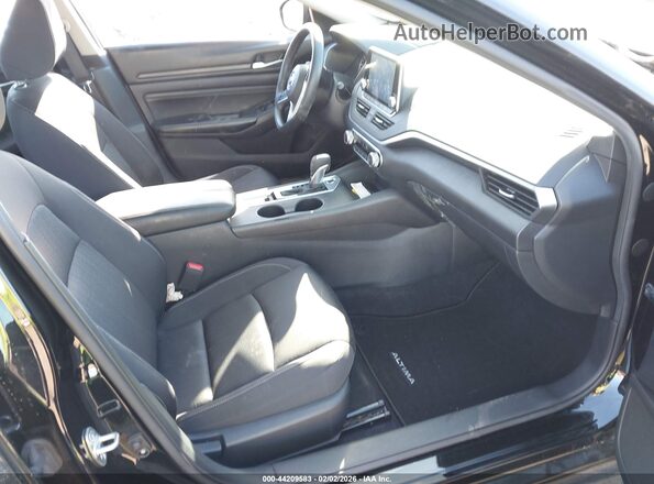 1N4BL4BW2LC256609 2020 NISSAN ALTIMA Черный Вид салона спереди