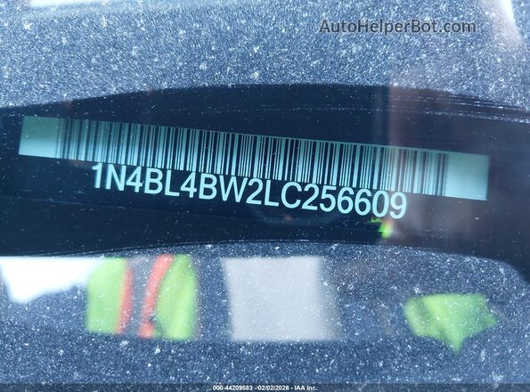 1N4BL4BW2LC256609 2020 NISSAN ALTIMA Черный 