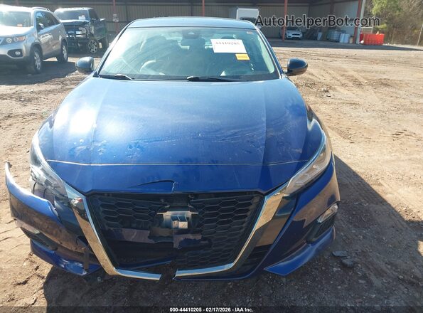 1N4BL4CV4MN402018 2021 NISSAN ALTIMA Blue Вид щитка приладів