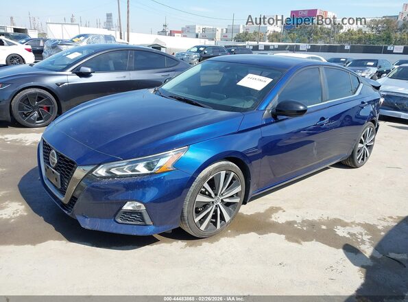 1N4BL4CV5MN385231 2021 NISSAN ALTIMA Синий Передняя левая четверть
