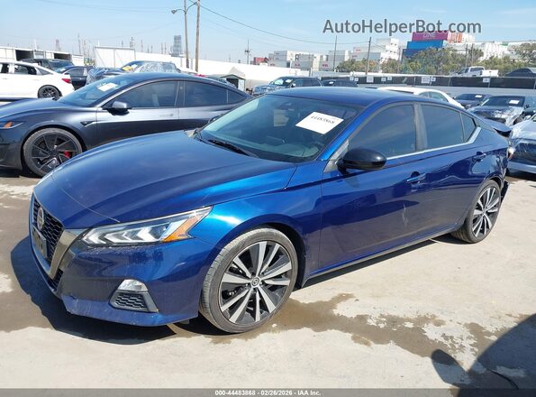 1N4BL4CV5MN385231 2021 NISSAN ALTIMA Синий Панорамный вид салона 360°