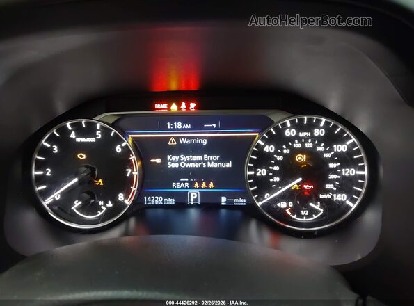 1N4BL4CV6RN421581 2024 NISSAN ALTIMA Red Հետևի նստատեղերի տեսք