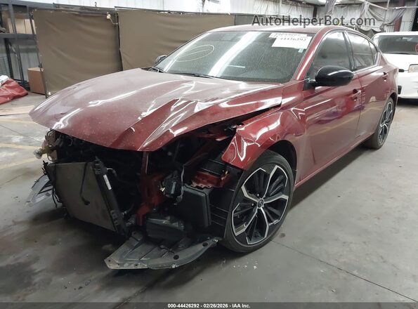 1N4BL4CV6RN421581 2024 NISSAN ALTIMA Red Առջևի ձախ երեք քառորդ տեսարան