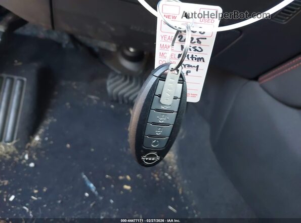 1N4BL4CV8SN341530 2025 NISSAN ALTIMA White Vista del salpicadero