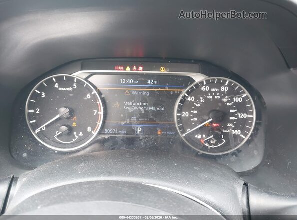 1N4BL4CV9NN319962 2022 NISSAN ALTIMA Серый Вид задних сидений