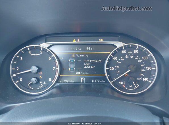 1N4BL4DV0SN316975 2025 NISSAN ALTIMA Black Vista de los asientos traseros