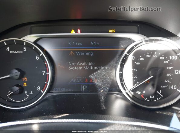 1N4BL4DV1RN377407 2024 NISSAN ALTIMA Black Вид задніх сидінь