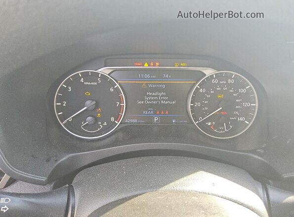 1N4BL4DV2RN384320 2024 NISSAN ALTIMA Gray Vista del cuadro de instrumentos