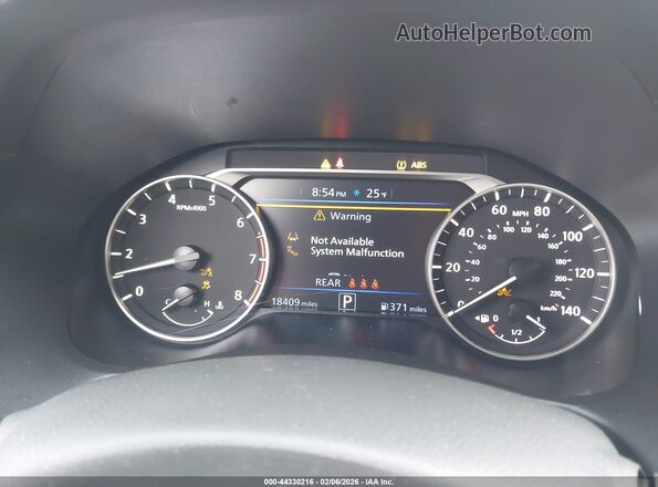 1N4BL4DV3SN329297 2025 NISSAN ALTIMA Black Вид задніх сидінь
