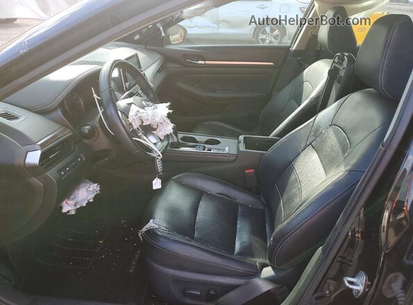 1N4BL4EV3KC241165 2019 NISSAN ALTIMA Black Widok wnętrza z przodu