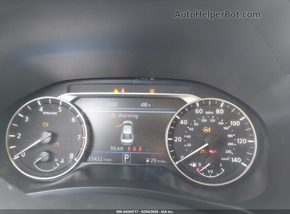 1N4BL4EV5SN382341 2025 NISSAN ALTIMA Gray Հետևի նստատեղերի տեսք