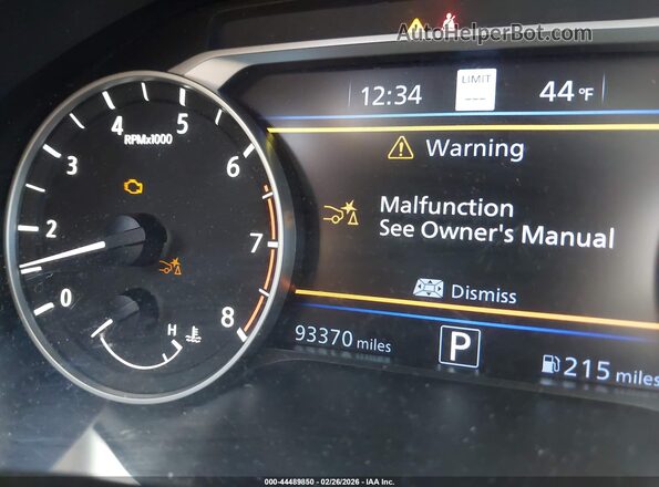 1N4BL4EV8KC177771 2019 NISSAN ALTIMA Серый 