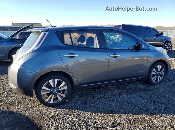1N4BZ0CP1HC306664 2017 NISSAN LEAF Gray Հետևի աջ
