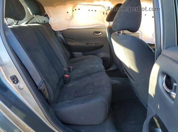 1N4BZ0CP1HC306664 2017 NISSAN LEAF Gray Հետևի նստատեղերի տեսք