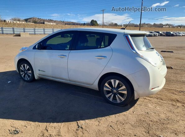 1N4BZ0CP2GC300144 2016 NISSAN LEAF White Trasero izquierdo