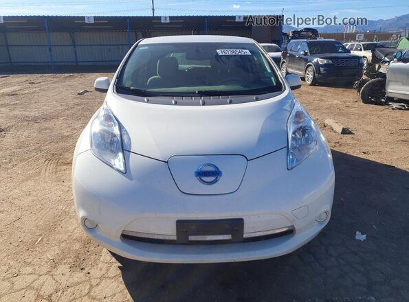 1N4BZ0CP2GC300144 2016 NISSAN LEAF White Vista frontal