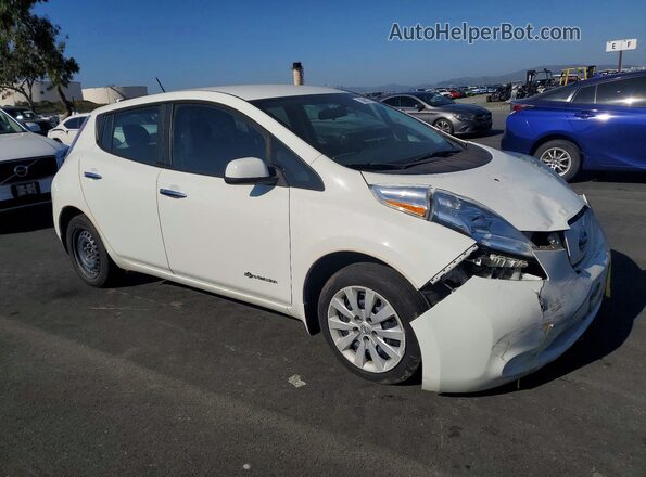 1N4BZ0CP2HC303904 2017 NISSAN LEAF White 
