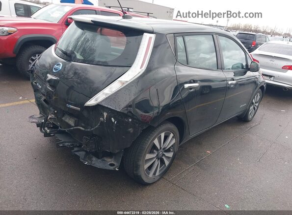 1N4BZ0CP5GC307265 2016 NISSAN LEAF Black Tył prawy