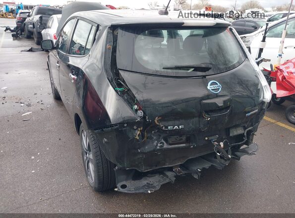 1N4BZ0CP5GC307265 2016 NISSAN LEAF Black Widok z przodu