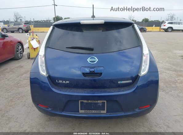 1N4BZ0CP5HC307848 2017 NISSAN LEAF Dark Blue 