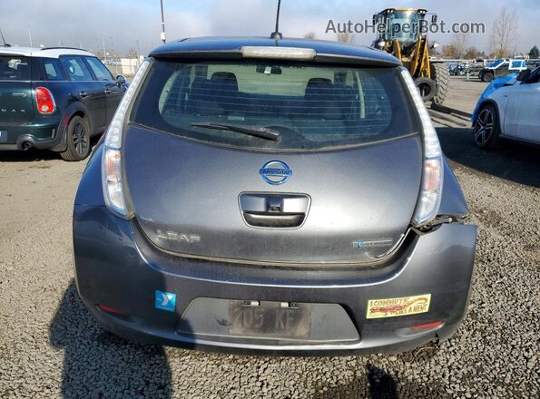 1N4BZ0CP5HC310409 2017 NISSAN LEAF Gray Հետևի տեսք
