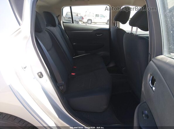 1N4BZ0CP6HC307132 2017 NISSAN LEAF Silver VIN sticker view
