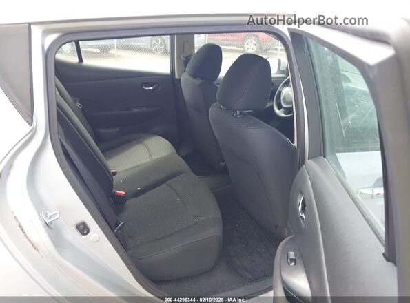 1N4BZ0CP7HC306376 2017 NISSAN LEAF Silver VIN կոդի պիտակի տեսք