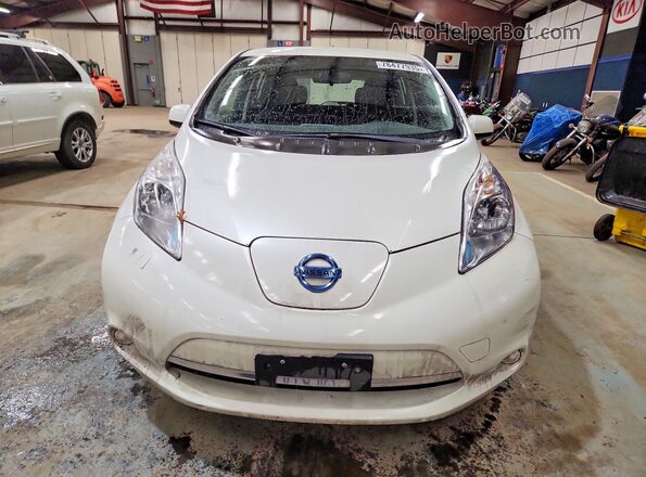 1N4BZ0CPXHC311880 2017 NISSAN LEAF White Դիմացի տեսք