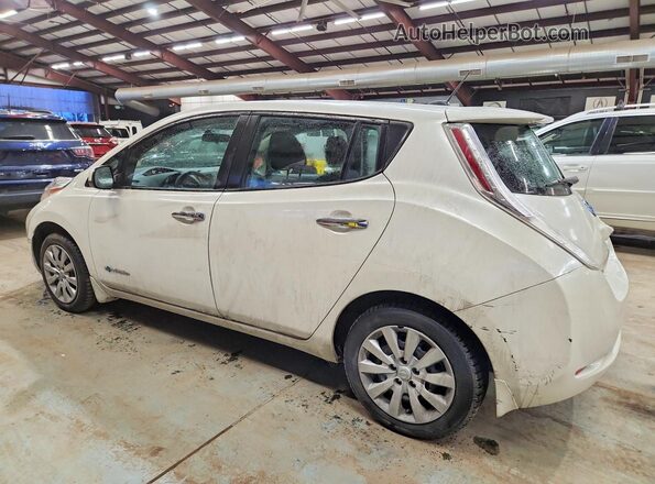 1N4BZ0CPXHC311880 2017 NISSAN LEAF White Հետևի ձախ