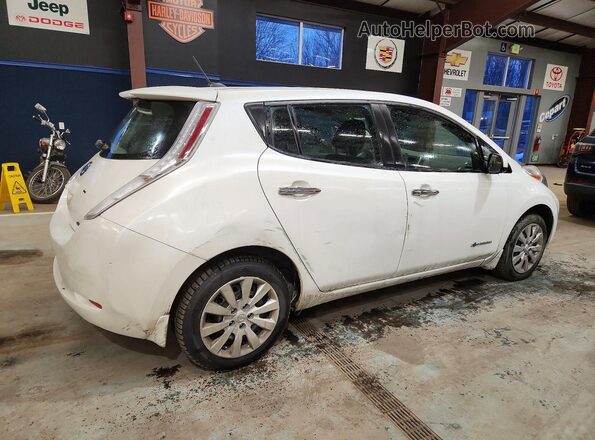 1N4BZ0CPXHC311880 2017 NISSAN LEAF White Հետևի աջ