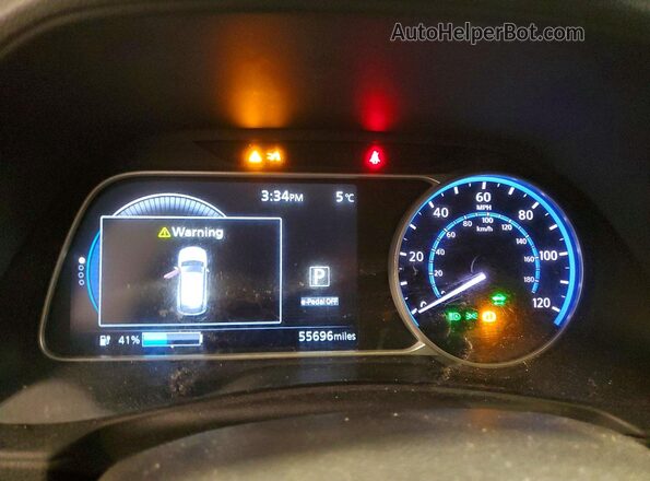 1N4BZ1BV5MC553248 2021 NISSAN LEAF Blue 