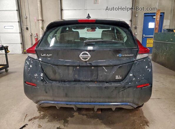 1N4BZ1CP5KC317776 2019 NISSAN LEAF Black Widok z tyłu