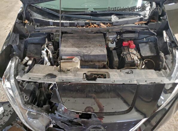 1N4BZ1CP5KC317776 2019 NISSAN LEAF Black Widok wnętrza z tyłu