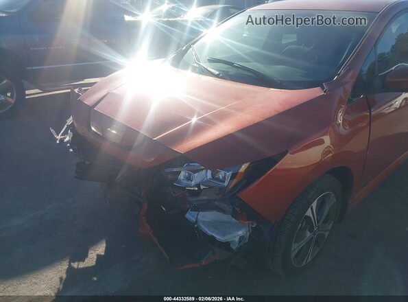 1N4BZ1CV2NC557774 2022 NISSAN LEAF Orange Вид спереду