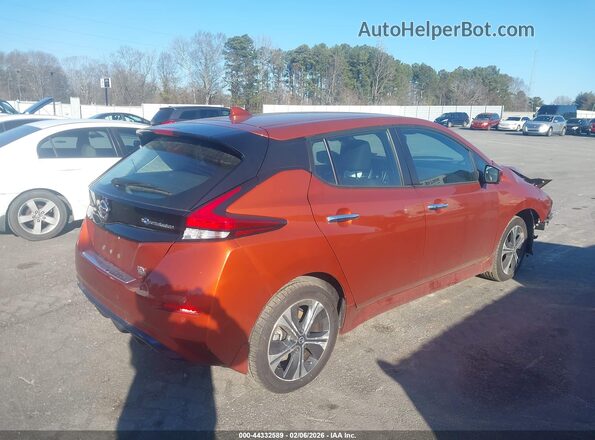 1N4BZ1CV2NC557774 2022 NISSAN LEAF Orange Задня права чверть