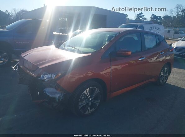 1N4BZ1CV2NC557774 2022 NISSAN LEAF Orange Передня ліва чверть