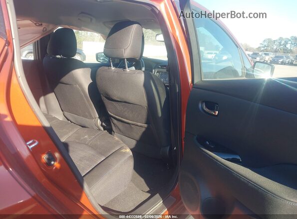 1N4BZ1CV2NC557774 2022 NISSAN LEAF Orange Вид наклейки з VIN-кодом