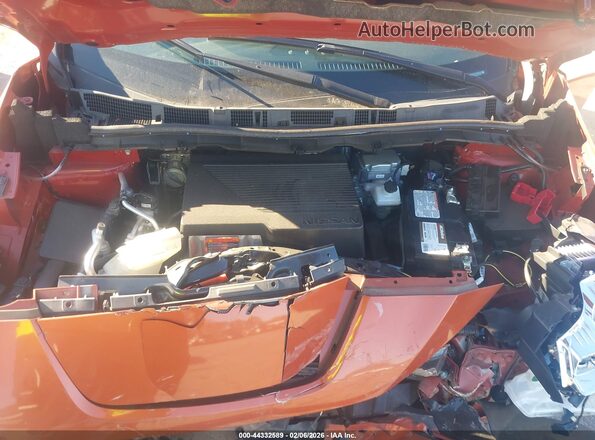 1N4BZ1CV2NC557774 2022 NISSAN LEAF Orange Вид ззаду