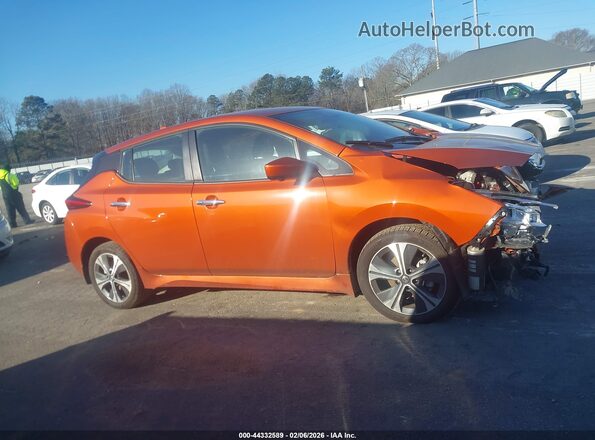 1N4BZ1CV2NC557774 2022 NISSAN LEAF Orange Вид задньої частини салону