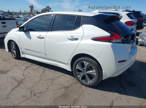 1N4BZ1DP6LC307225 2020 NISSAN LEAF White Rear left