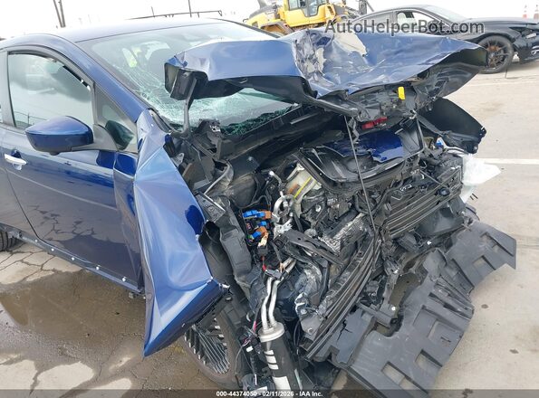 1N4CZ1CV1PC553125 2023 NISSAN LEAF Blue Widok z przodu