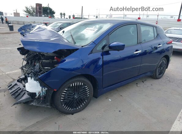 1N4CZ1CV1PC553125 2023 NISSAN LEAF Blue Przód lewy