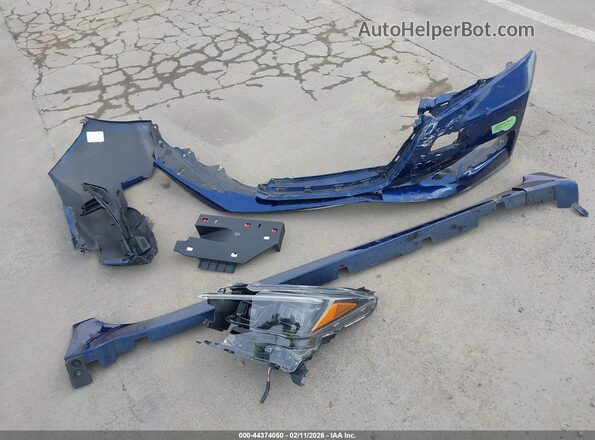 1N4CZ1CV1PC553125 2023 NISSAN LEAF Blue Widok zestawu wskaźników
