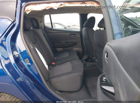 1N4CZ1CV1PC553125 2023 NISSAN LEAF Blue Widok naklejki z numerem VIN