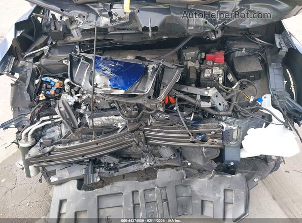 1N4CZ1CV1PC553125 2023 NISSAN LEAF Blue Widok z tyłu
