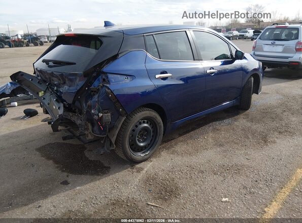1N4CZ1CV1PC556977 2023 NISSAN LEAF Blue უკანა მარჯვენა