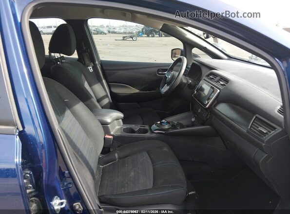 1N4CZ1CV1PC556977 2023 NISSAN LEAF Blue წინა სალონის ხედი