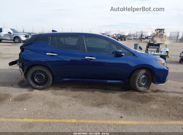 1N4CZ1CV1PC556977 2023 NISSAN LEAF Blue სალონის 360-გრადუსიანი ხედი